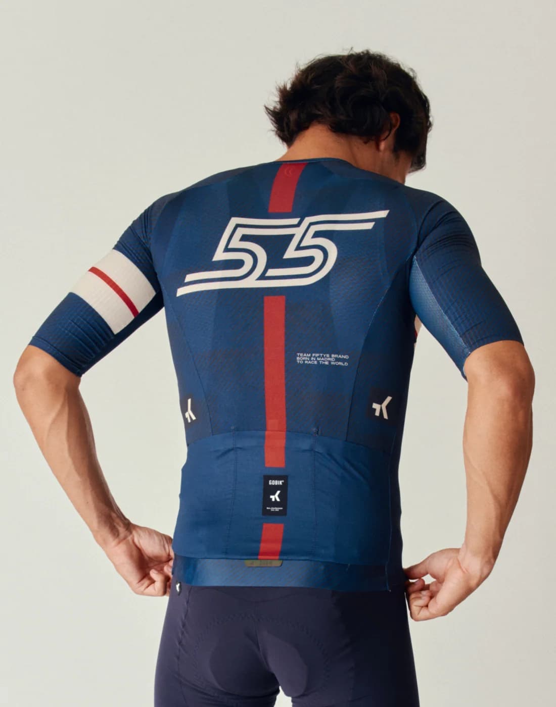Blue 55 x Gobik | Short Sleeve Jersey - CS_DROP2_GBK_55_CXJERSEY_BLUE04