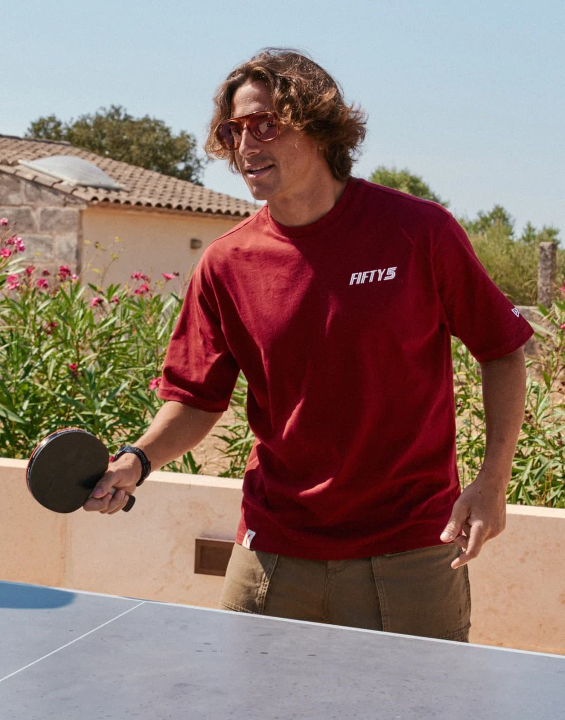 CAMISETA ROJA MADRID | TEAM FIFTY5 - CS_DROP2_NEW_TF5_TEE_TF5_RED03
