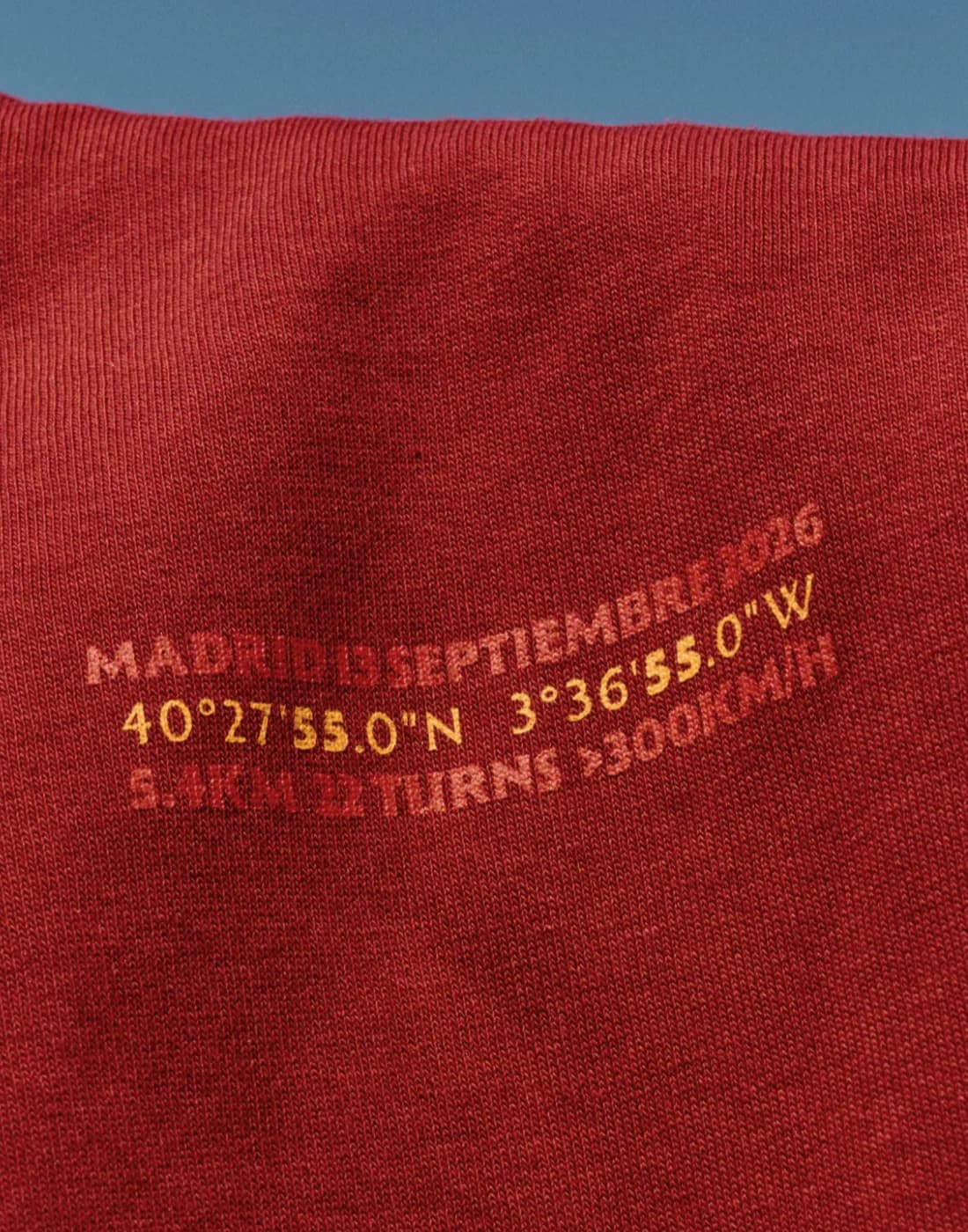 SUDADERA ROJA MADRID | TEAM FIFTY5 - MADRIDFIFTY5OSHOODIEHRD1